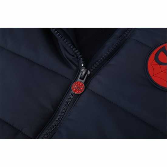 Character Подплатено Палто Дечица Padded Coat Infant Boys Человекът-паяк Character Coats and Jackets