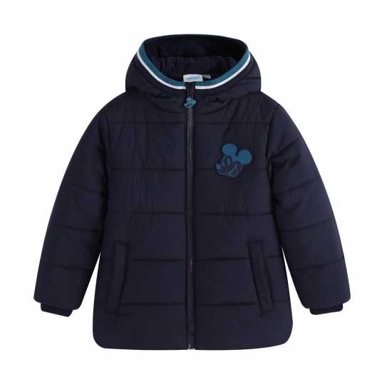 Character Подплатено Палто Дечица Padded Coat Infant Boys Мики Маус Character Coats and Jackets