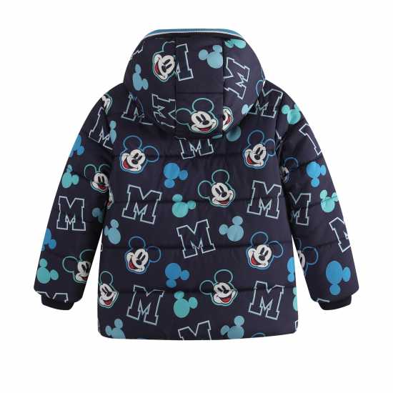 Character Подплатено Палто Дечица Padded Coat Infant Boys Мики Маус Character Coats and Jackets