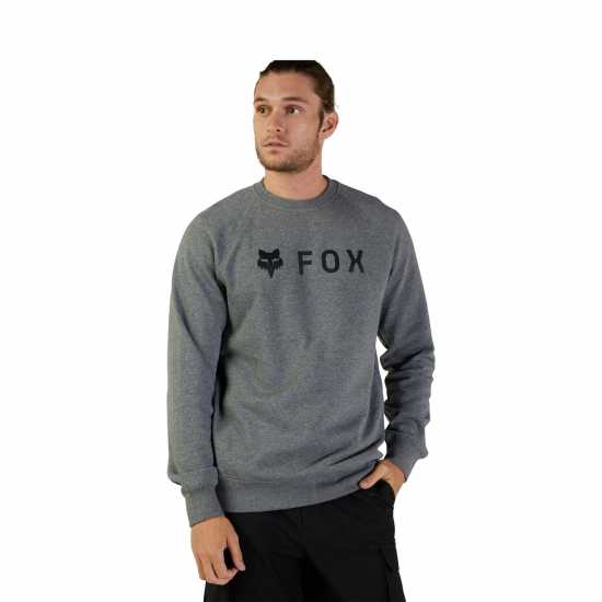 Fox Absolute Crew Sweatshirt Хизер Мъжки суитчъри и блузи с качулки