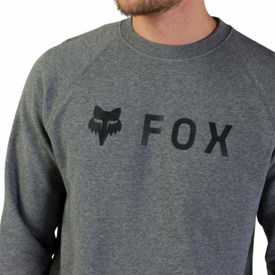 Fox Absolute Crew Sweatshirt Хизер Мъжки суитчъри и блузи с качулки