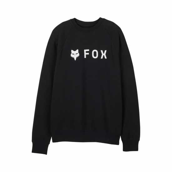 Fox Absolute Crew Sweatshirt Черно Мъжки суитчъри и блузи с качулки