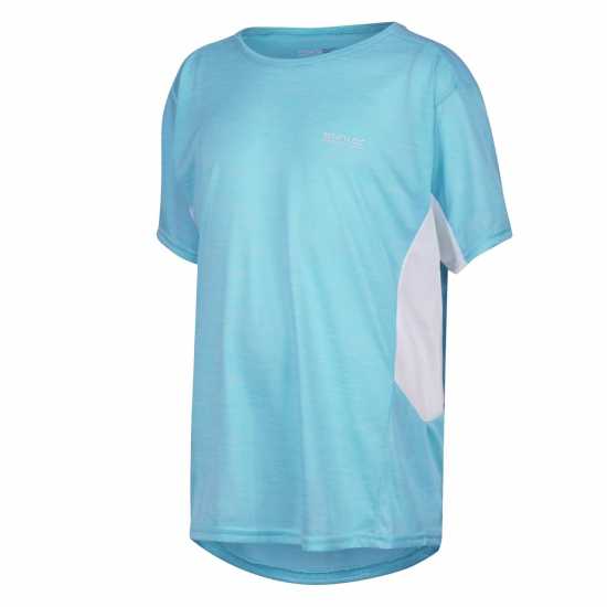 Regatta Takson Iii T-Shirt Unisex Kids CoolAqua/Whi Детски тениски и фланелки