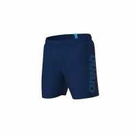 Мъжки Плувни Шорти Arena Fundamentals Logo Swim Shorts Mens Тъмносиньо Тюркоаз Мъжки къси панталони