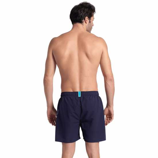 Мъжки Плувни Шорти Arena Fundamentals Logo Swim Shorts Mens Тъмносиньо Тюркоаз Мъжки къси панталони