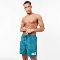 Jack Wills Uneven Dye Swim Shorts  Мъжки къси панталони