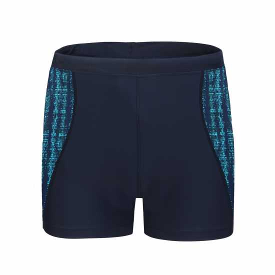 Slazenger Splice Boxer Mens Морско синьо/Турко Мъжки плувни шорти и клинове