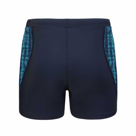 Slazenger Splice Boxer Mens Морско синьо/Турко Мъжки плувни шорти и клинове