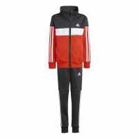 Adidas Tiberio 3-Stripes Colorblock Shiny Track Suit Kids  Детски спортни екипи