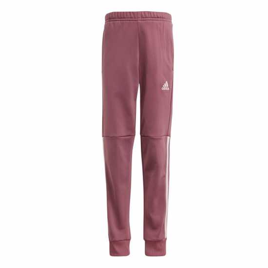 Adidas Stripe Poly Tracksuit Розово 