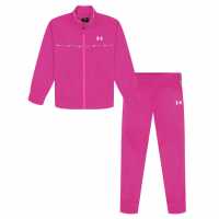 Under Armour Armour Piping Track Set Infant Girls Революционен розов 