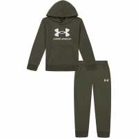 Under Armour Armour Big Logo Set Infant Boys Marine/White 