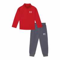 Under Armour Armour Quarter Zip Set Infant Boys Червен/Черен 