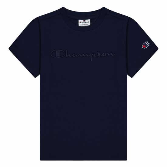 Champion B Crewneck Ch99 Морска синьо Детски тениски и фланелки