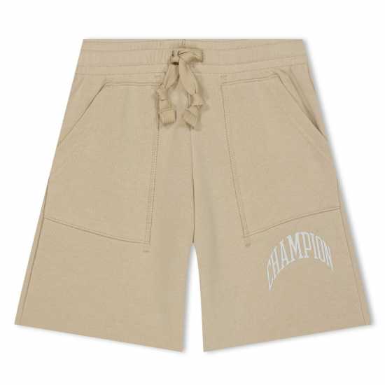 Champion Bermuda Shorts Childrens Бежово Детски къси панталони