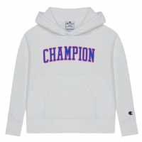 Champion G Hooded Sw Ch99 Бяло Детски суитчъри и блузи с качулки