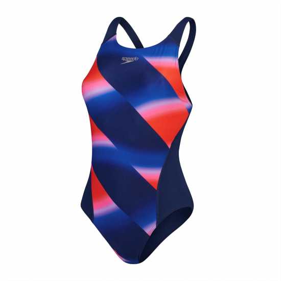 Speedo Womens Allover Digital Recordbreaker  Дамски бански