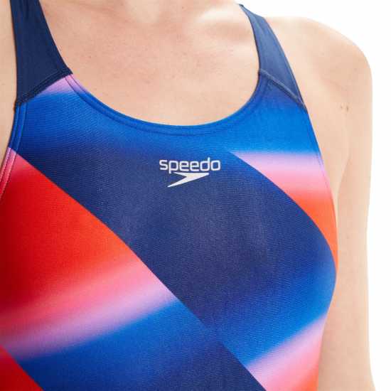 Speedo Womens Allover Digital Recordbreaker  Дамски бански