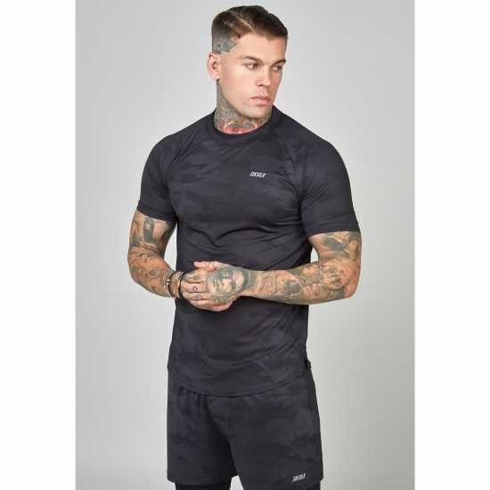 Siksilk Mf T-Shirt Sn99 Камуфлаж Мъжки ризи