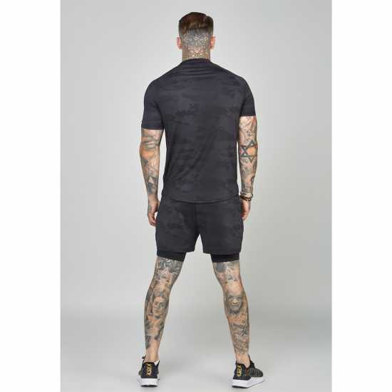 Siksilk Mf T-Shirt Sn99 Камуфлаж Мъжки ризи