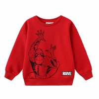 Character Crew Sweat Infant Спайдърмен 