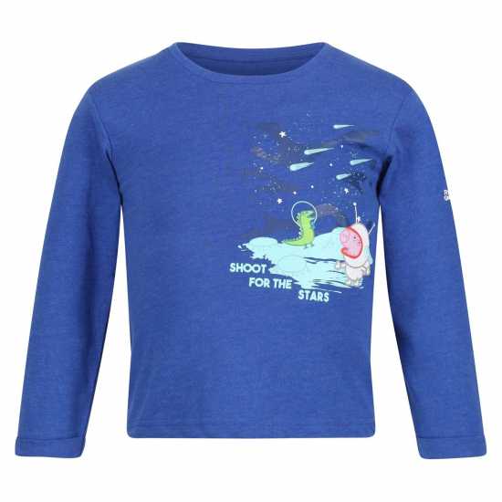 Тениска Regatta Peppa Pig Long Sleeve T Shirt Сърф Спрей Детски тениски и фланелки