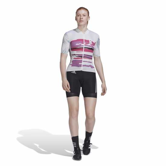 adidas Short Sleeve Cycling Jersey Women's  Облекло за колоездене