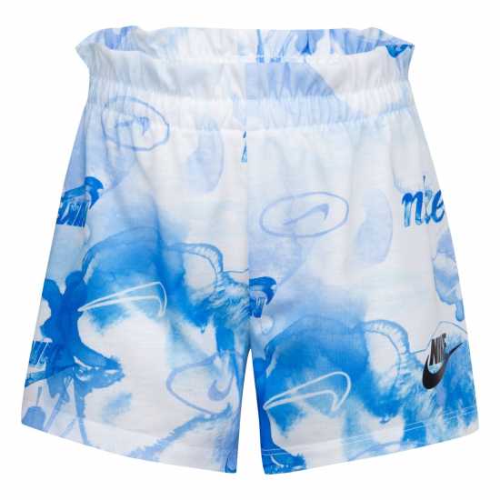 Nike Десенирани Шорти Summer Daze Print Shorts Infants Футболен сив Детски къси панталони