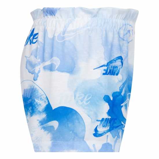 Nike Десенирани Шорти Summer Daze Print Shorts Infants Футболен сив Детски къси панталони