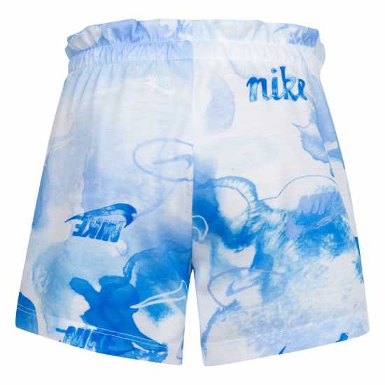 Nike Десенирани Шорти Summer Daze Print Shorts Infants Футболен сив Детски къси панталони