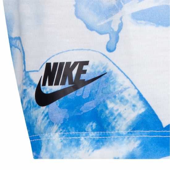 Nike Десенирани Шорти Summer Daze Print Shorts Infants Футболен сив Детски къси панталони