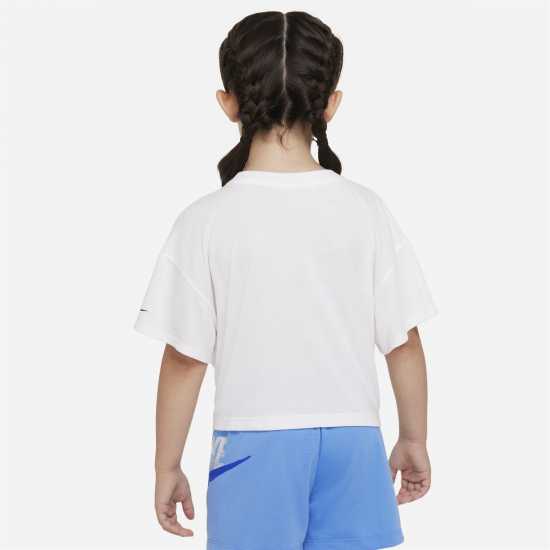 Nike Heart T-Shirt Babies Бяло Детски тениски и фланелки