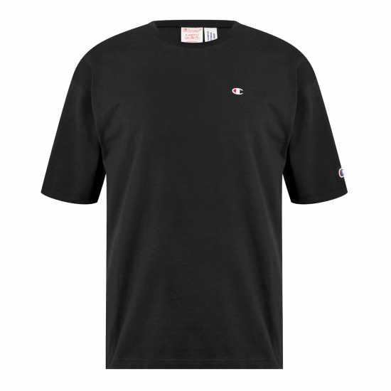 Champion Reverse Weave Box Fit T-Shirt Черно Мъжки ризи