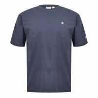 Champion Reverse Weave Box Fit T-Shirt Морска синьо Мъжки ризи