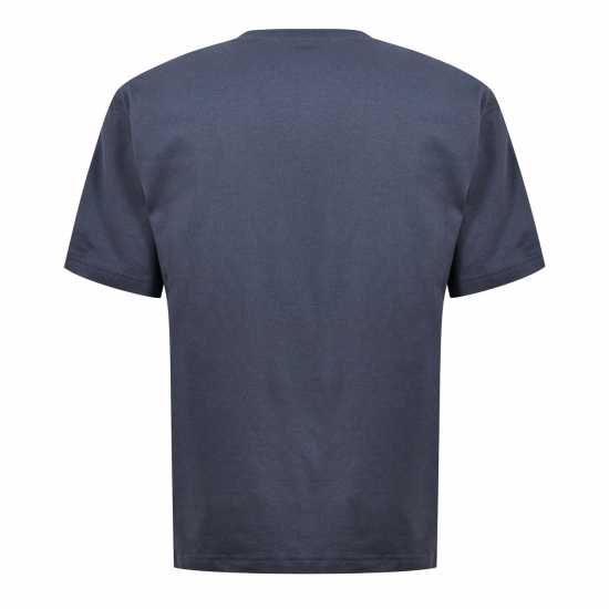 Champion Reverse Weave Box Fit T-Shirt Морска синьо Мъжки ризи