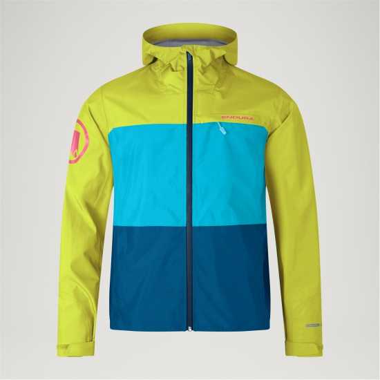 Спортно Горнище Endura Singletrack Jacket Ii Лайм зелено Облекло за колоездене