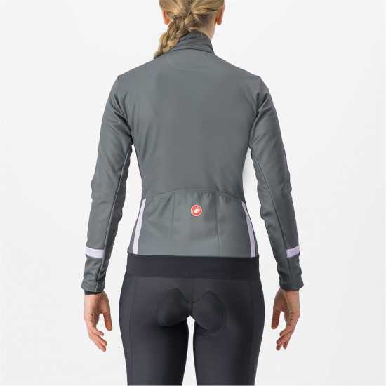 Castelli Dinam 2 Jkt Ld44 Градски сиво Облекло за колоездене