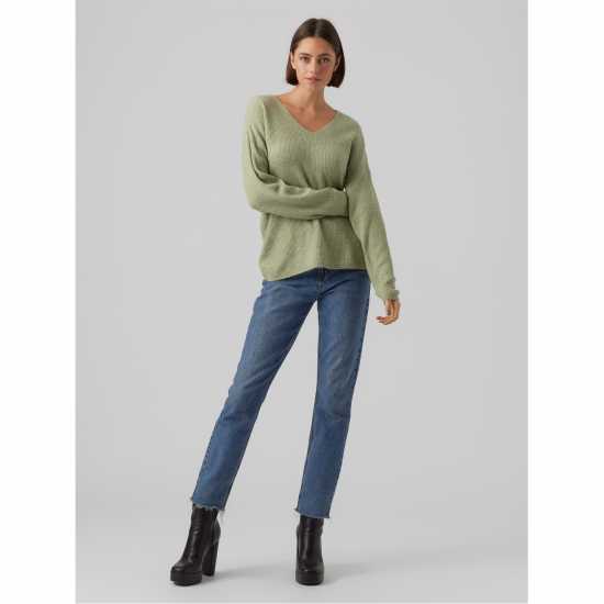 Vero Moda Vm V-Neck Jumper Ld00  Vero Moda