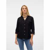 Vero Moda Bumpy L/s Shirt Ld00 Черно 