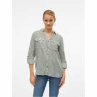 Vero Moda Bumpy L/s Shirt Ld00 Laurel Wreath 