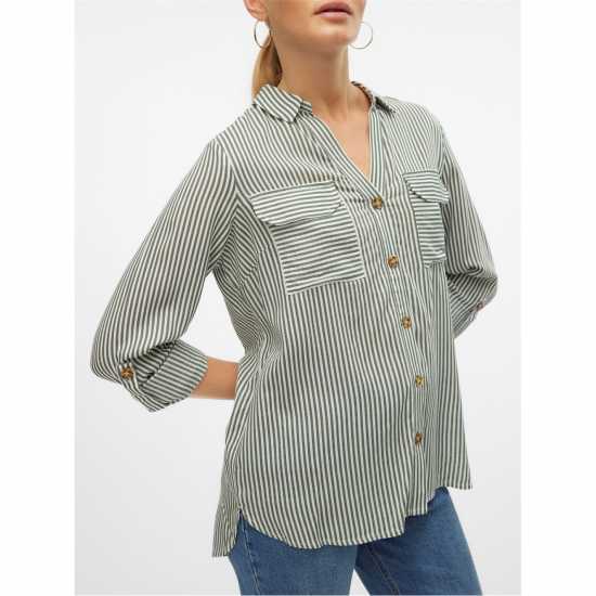 Vero Moda Bumpy L/s Shirt Ld00 Laurel Wreath 