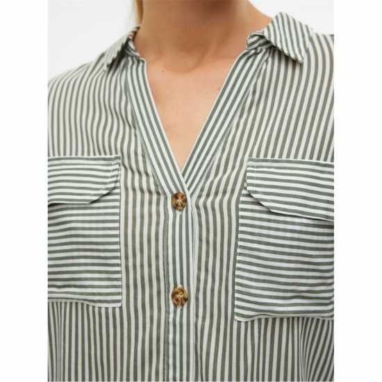 Vero Moda Bumpy L/s Shirt Ld00 Laurel Wreath 