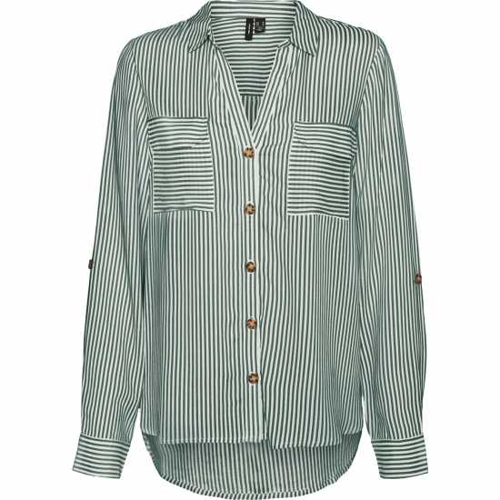 Vero Moda Bumpy L/s Shirt Ld00 Laurel Wreath 