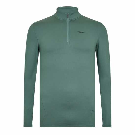 Puma Мъжки Полар С Цип M Train Quarter Zip Fleece Mens Евкалипт 