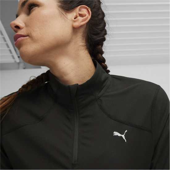 Puma Run Cloudspun Quarter Zip Fleece Womens  