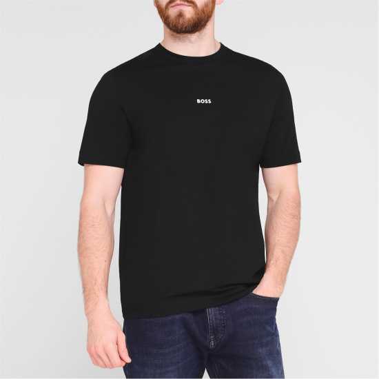 Hugo Boss Boss T Chup T-Shirt Черно 001 Mens Big and Tall