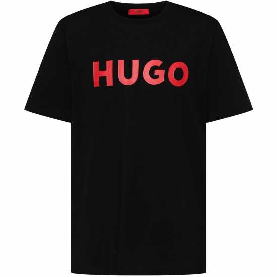 Hugo Тениска Dulivio T Shirt Black/Red 