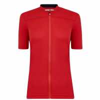 Castelli Anima 3 Short Sleeve Jersey Women's Червено/ Черно Облекло за колоездене