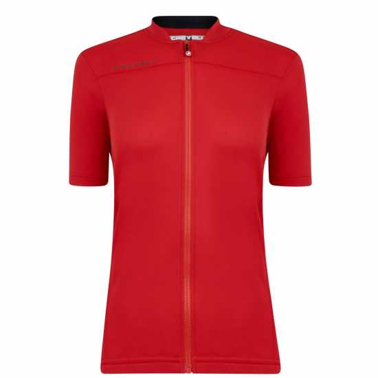 Castelli Anima 3 Short Sleeve Jersey Women's Червено/ Черно Облекло за колоездене