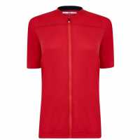 Castelli Anima 3 Short Sleeve Jersey Women's Червено/ Черно Облекло за колоездене